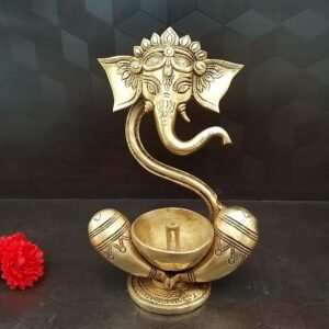 brass modern ganesha diya home decor pooja items hindu god statues gift buy online coimbatroe