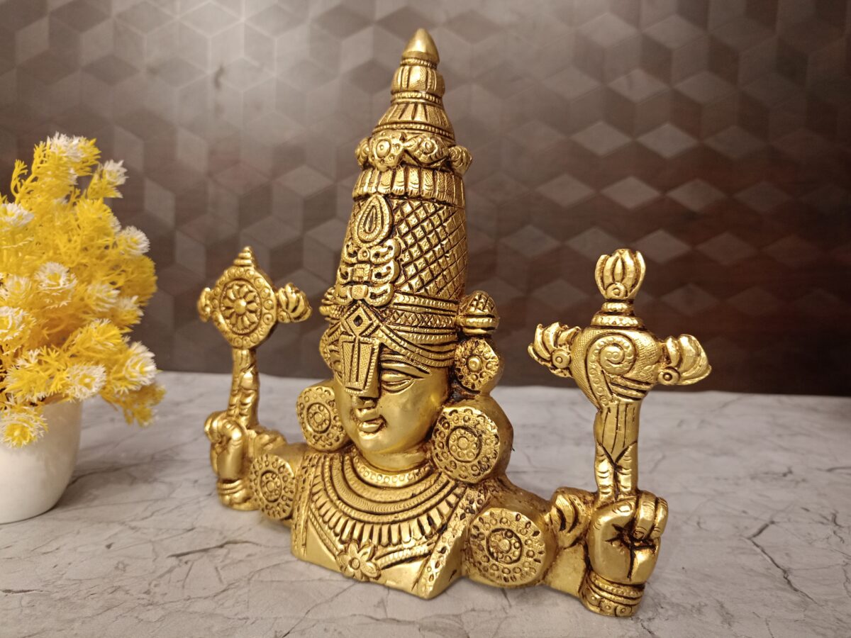 brass perumal idol pooja gift wallmount vgocart coimbatore india scaled