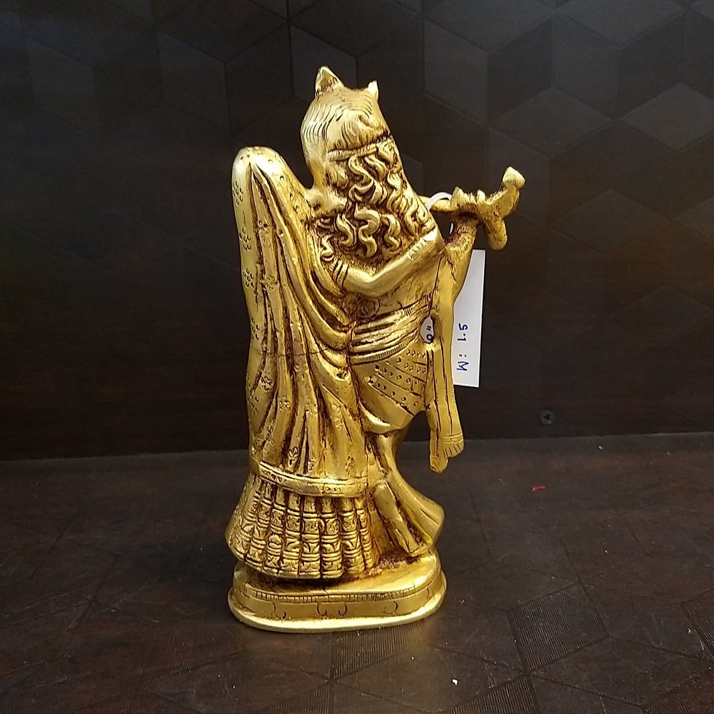 brass radha krishna idols home decor pooja items hindu god statues gift buy online india 10181 3