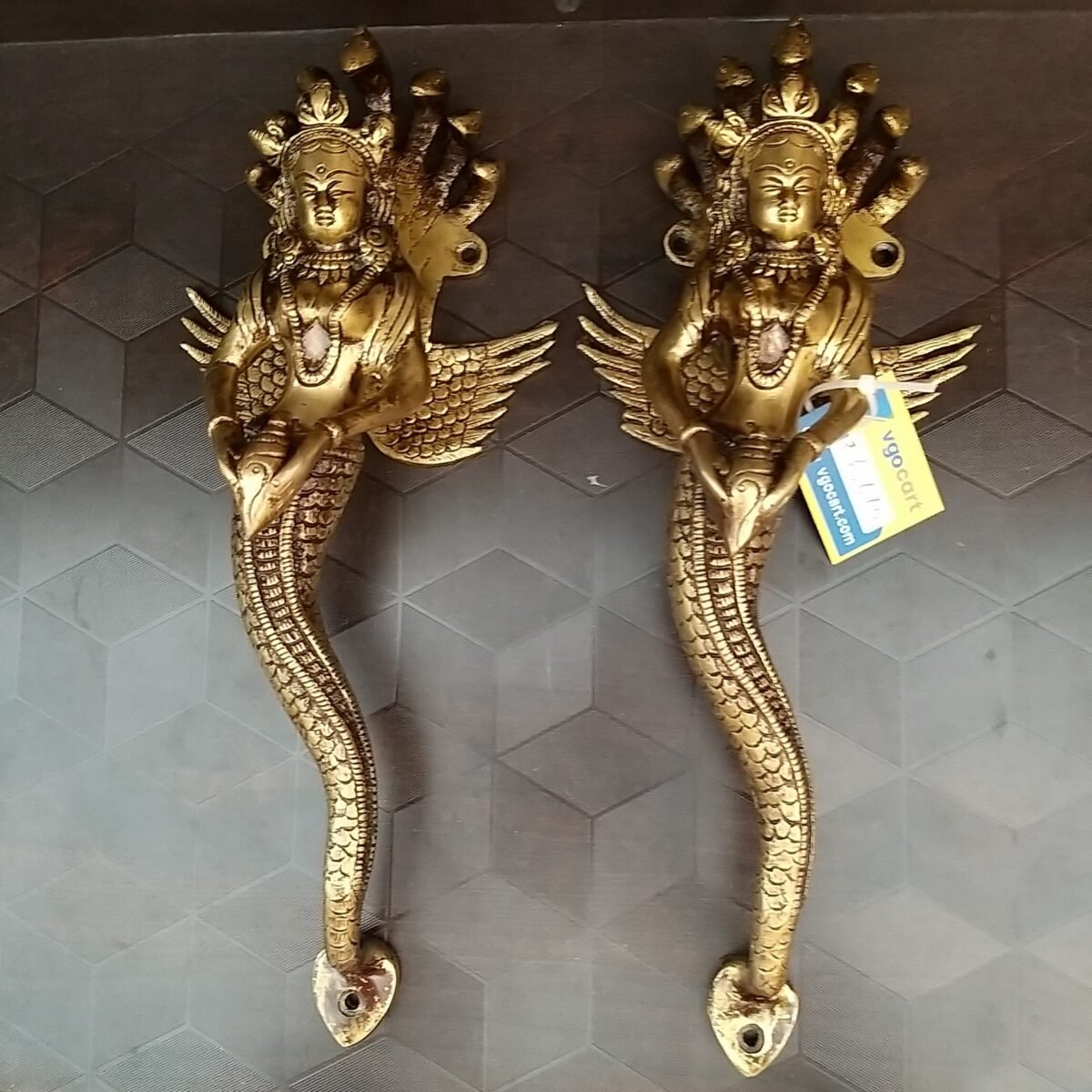 brass door handle lady with snake door panel gift buy online coimbatore 10364