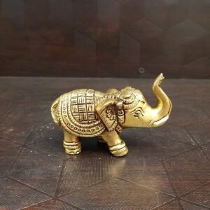 brass elephant small idol home decor pooja items gift buy online coimbatore 10280 1