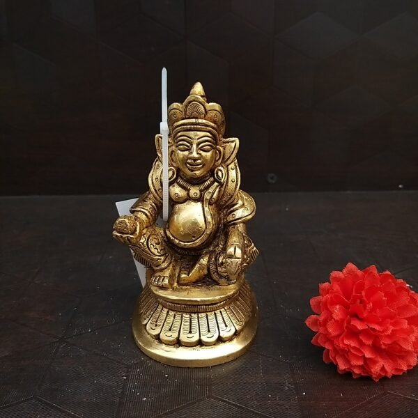 brass kuberar idol god of wealth home decor gift pooja items buy online coimbatore 10276