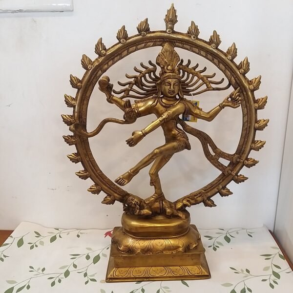 brass natarajar big idol home decor pooja items hindu god statues gift buy online coimbatore 10356