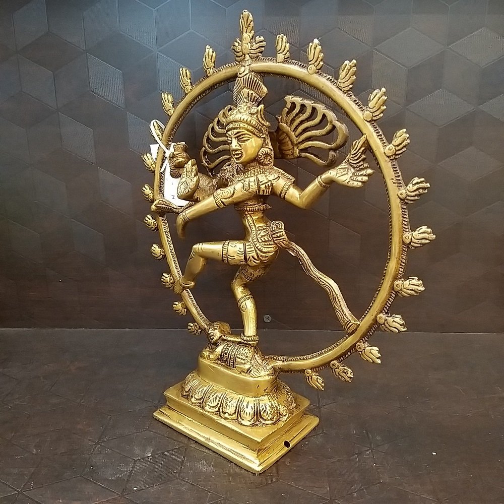 brass natarajar small idol home decor pooja items hindu god statues gift buy online coimbatore 10357 2