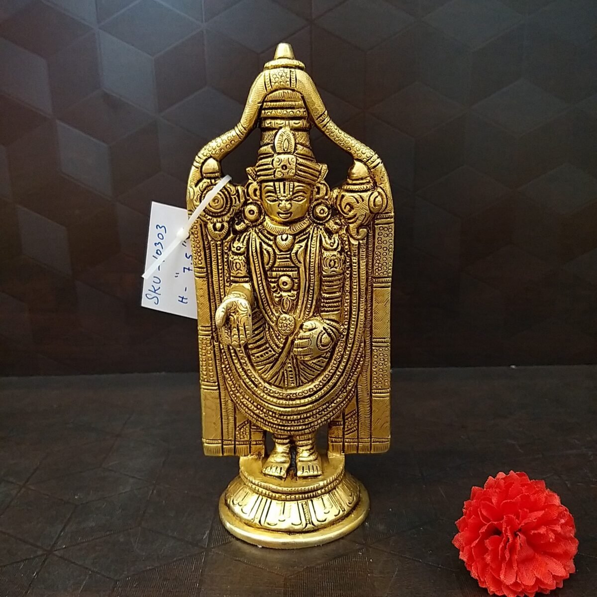 brass perumal standing type idol home decor pooja items hindu god statues gift buy online coimbatore 10303