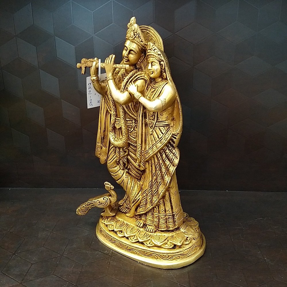 brass radha krishna big statue home decor pooja items hindu god statues gift buy online coimbatore 10312 2