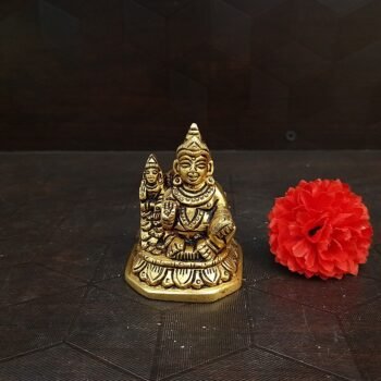 Brass Lakshmi Kuberar Idol Small
