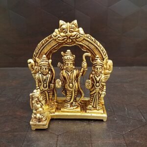 brass small rama dharbar home decor pooja items hindu god statues gift buy online india 10286