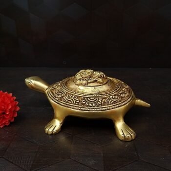 Brass Tortoise Small Idol