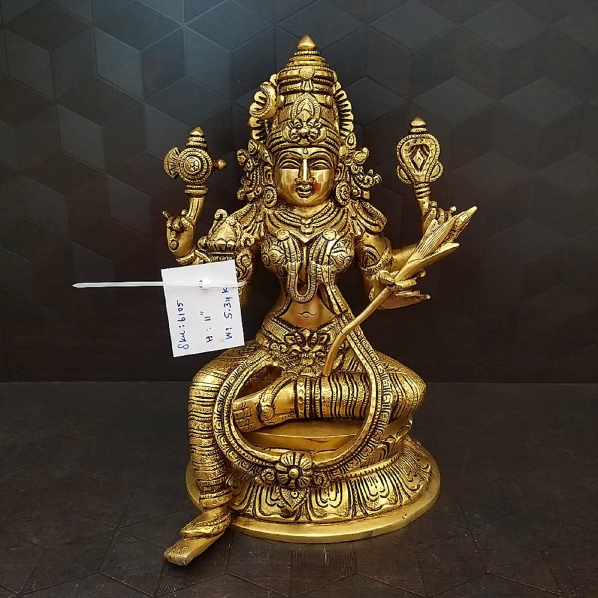 brass rajarajeshwari idol big home decor pooja items hindu god statues gift buy online india 6105