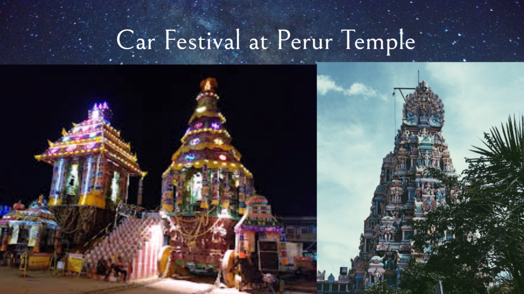 Car (or) theer thiruvizha at perur temple, festival coimbatore