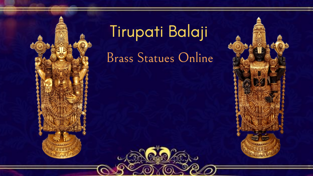 Brass tirupati balaji statues online at vgocart coimbatore