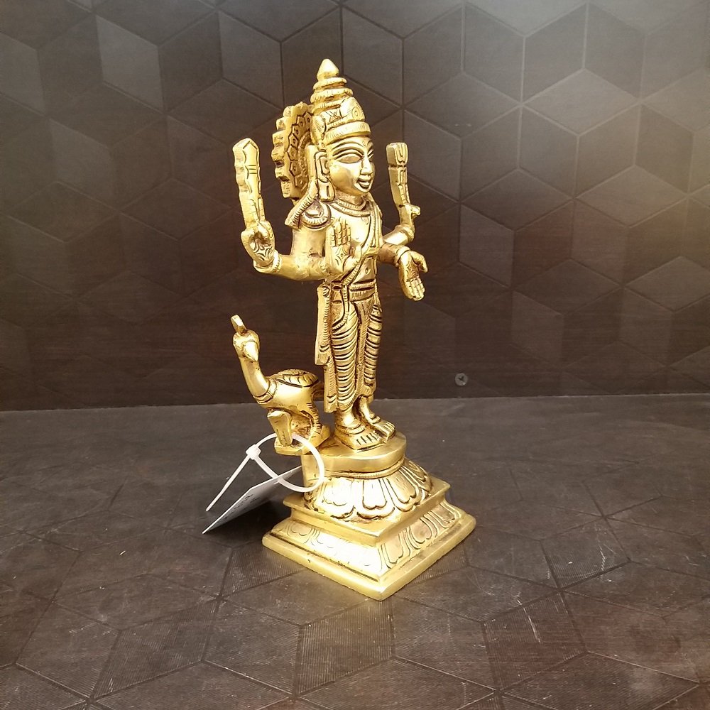 brass murugan with peacock idol home decor statues hindu god tamil kadavul murugar pooja items gift buy online india 6128 1