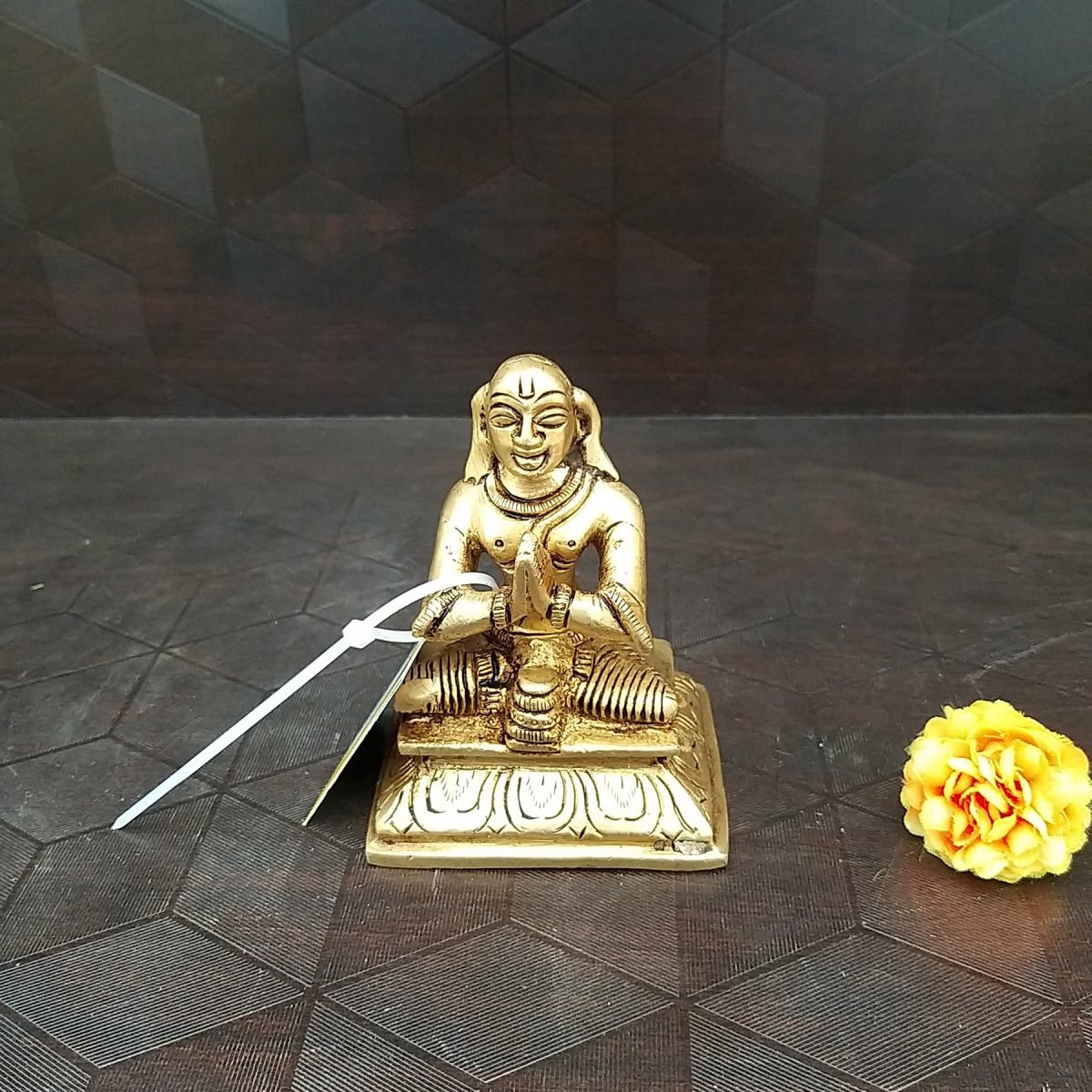 brass ramanujar statue small home decor corporate gifts buy online gifts coimbatore 6149
