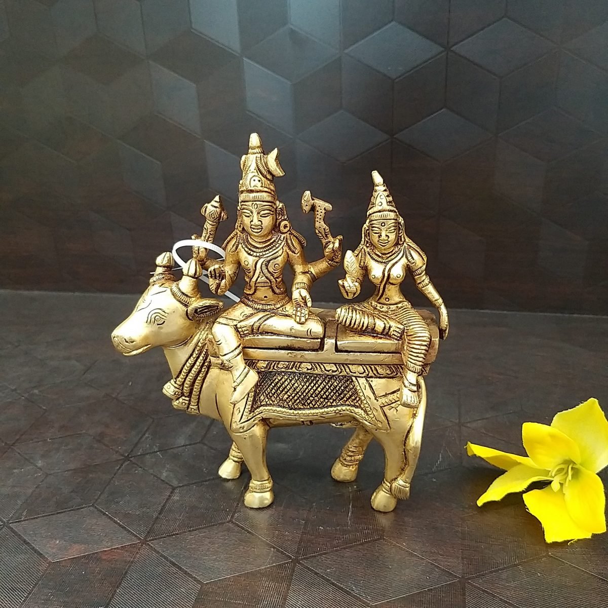 brass shivan family statue home decor pooja items hindu god idols gift buy online india 6144