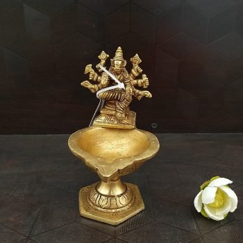 Brass Goddess Varahi Amman Diya