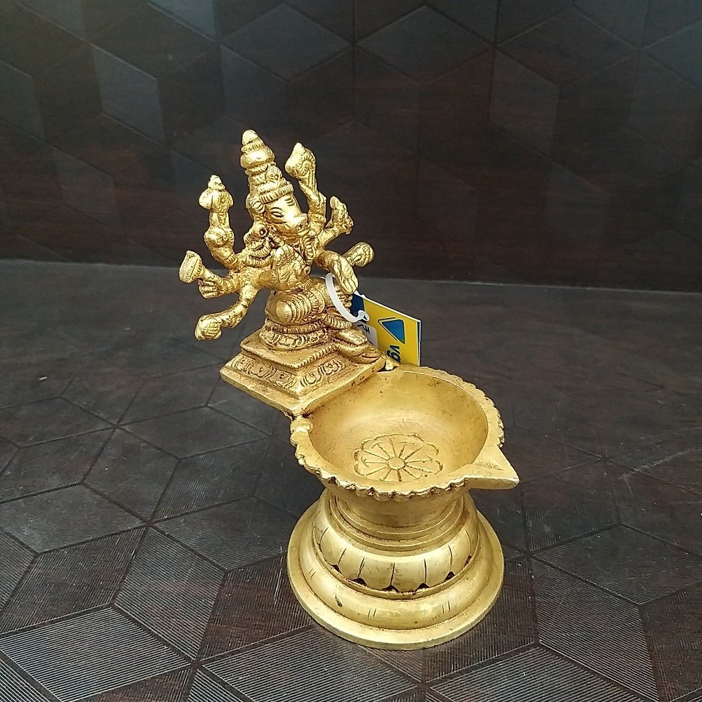 brass varahi diya big home decor idol pooja items hindu god gift buy online india 6157 3