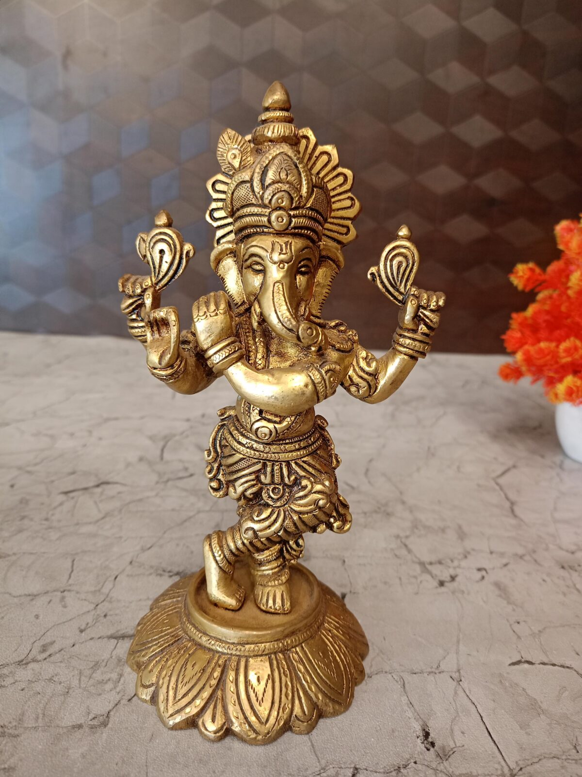 brass ganesha idol pooja gift vgocart coimbatore india 7 scaled