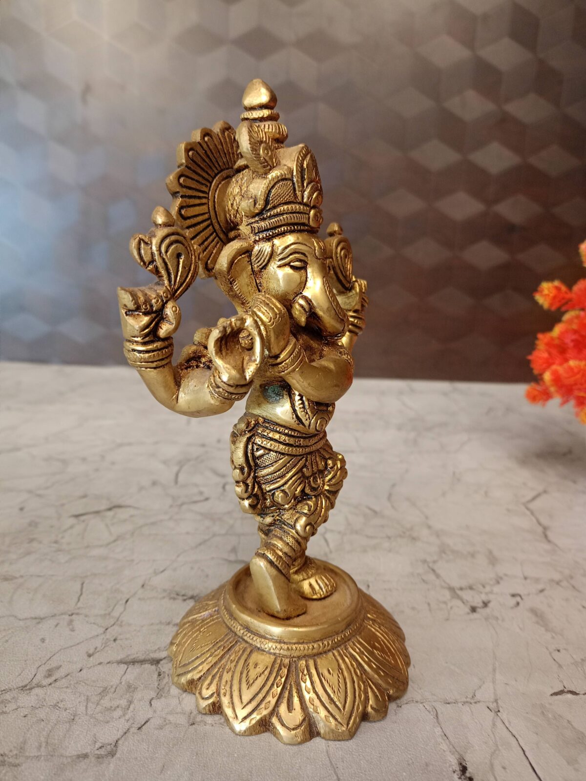 brass ganesha idol pooja gift vgocart coimbatore india6 scaled