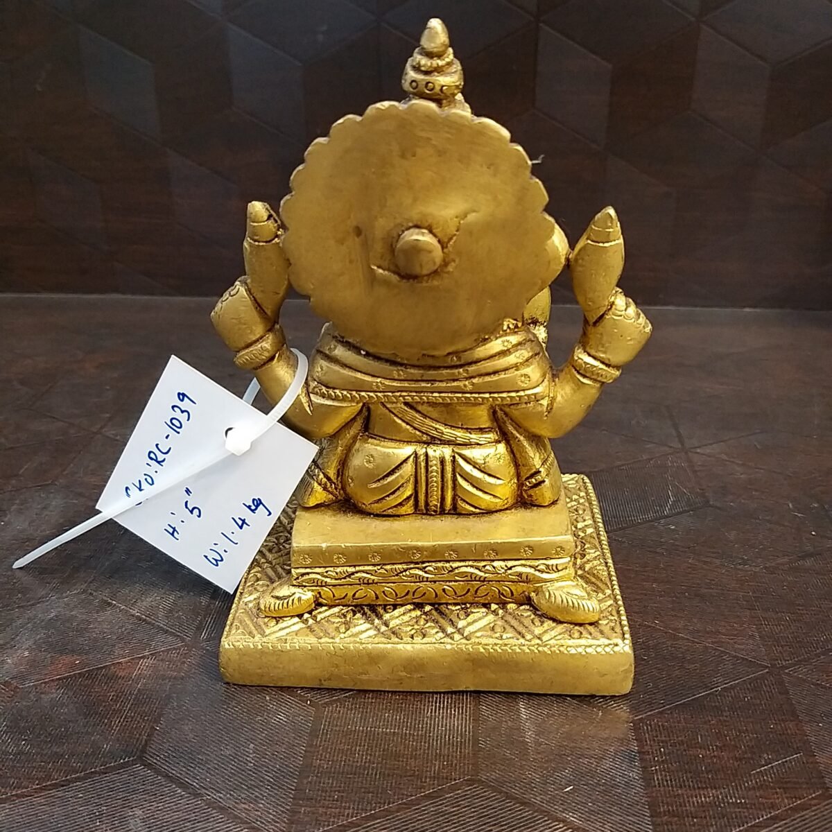 brass ganesha idol small with base home decor pooja items hindu god statues gift buy online coimbatore 3 1 scaled