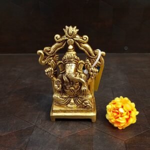 brass ganesha small with arch home decor pooja items gift buy online india