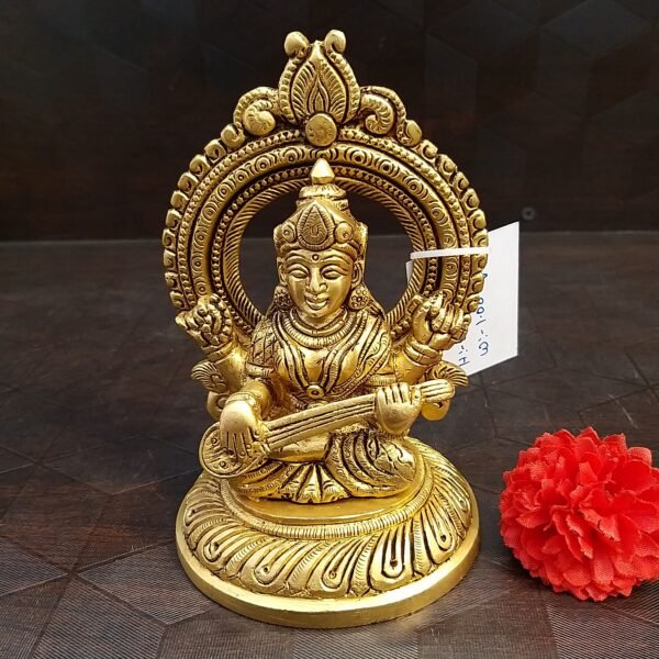 brass goddess lakshmi with arch idol small hindu god statues pooja items home decor gift buy online coimbatore