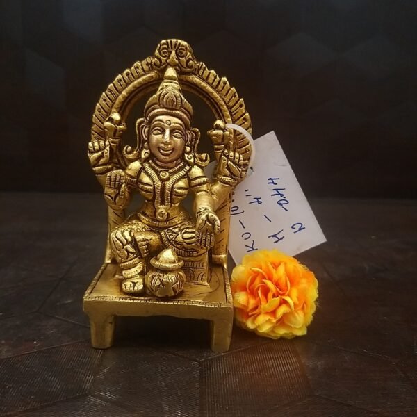 brass lakshmi with arch small idol home decor pooja items hindu god idols gift buy online india