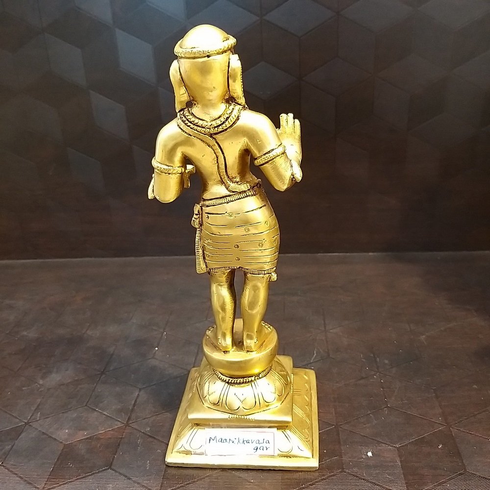brass manikavasakar idol home decor gift buy online india 3