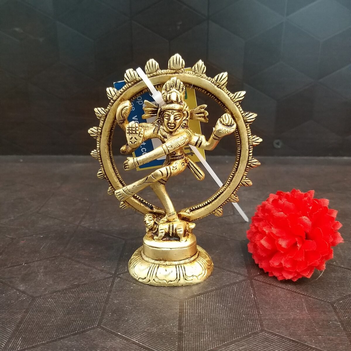 brass natarajar idol small home decor pooja items hindu god statues gift buy online india 1001 3
