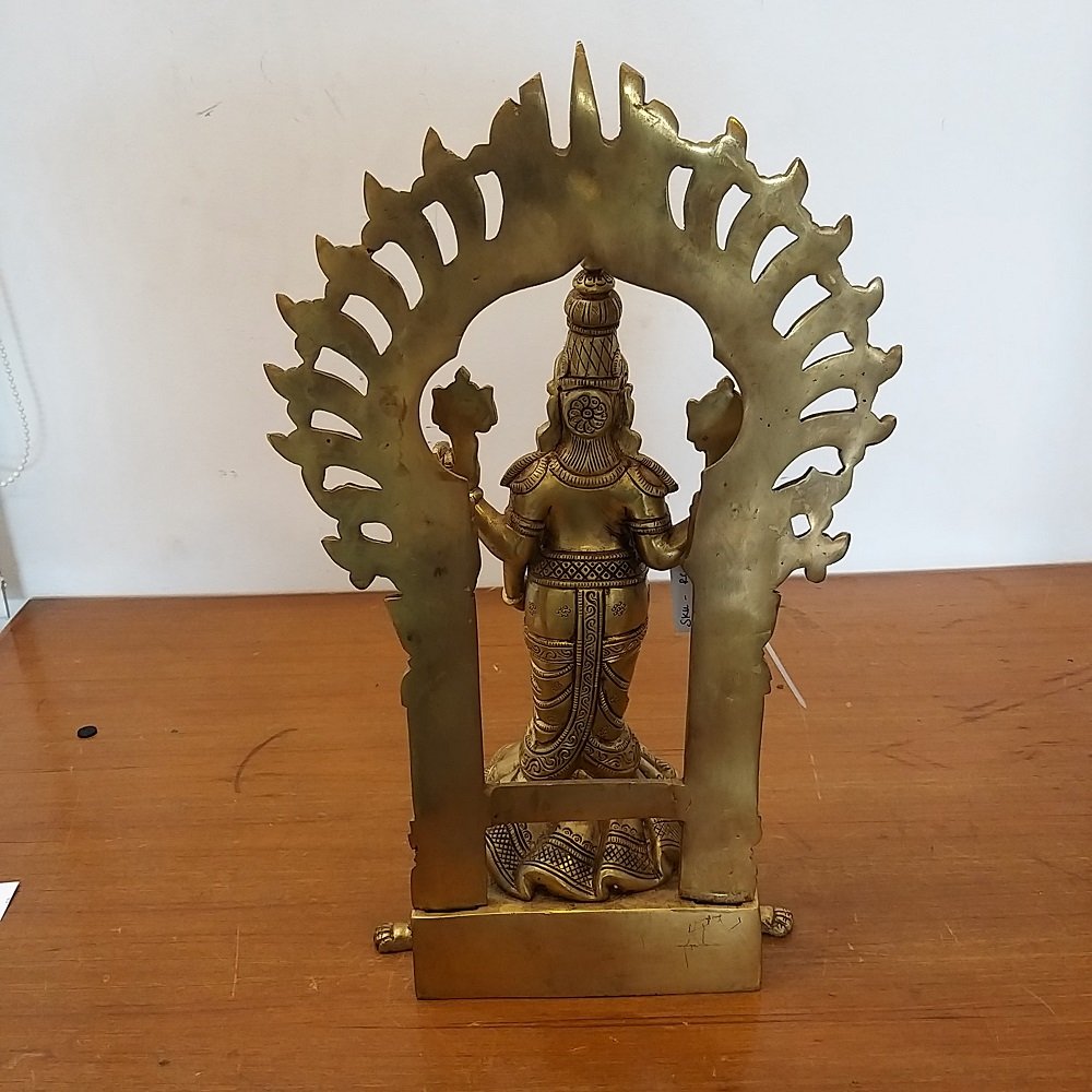 brass perumal on tortoise idol big home decor pooja items hindu god statues buy online india 3