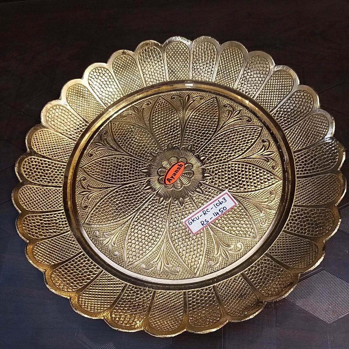 brass plate idol home decor pooja items gift buy online india