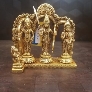 brass rama dharbar idol home decor pooja items hindu god idols