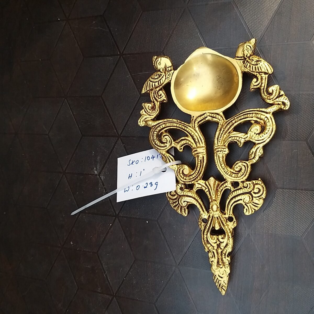brass single face arthi holder home decor pooja items gift buy online india