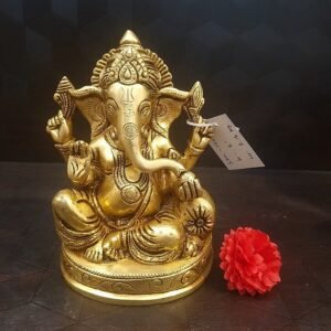 brass sofa ganesha idol home decor pooja items hindu god idol gift buy online 10488