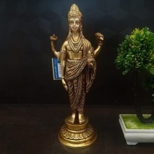 Brass Lord Dhanvantri Big Statue