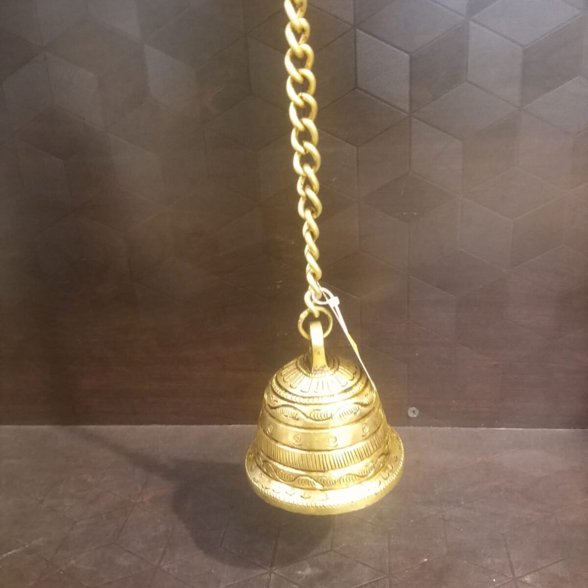 brass bell wall hanging idol home decor pooja items
