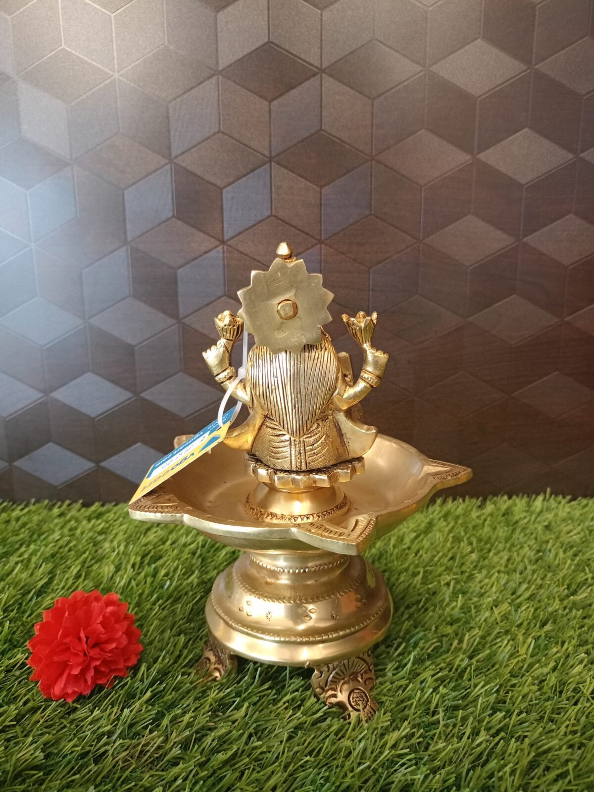 brass five face lakshmi diya lamp pooja items buy online india 2 scaled