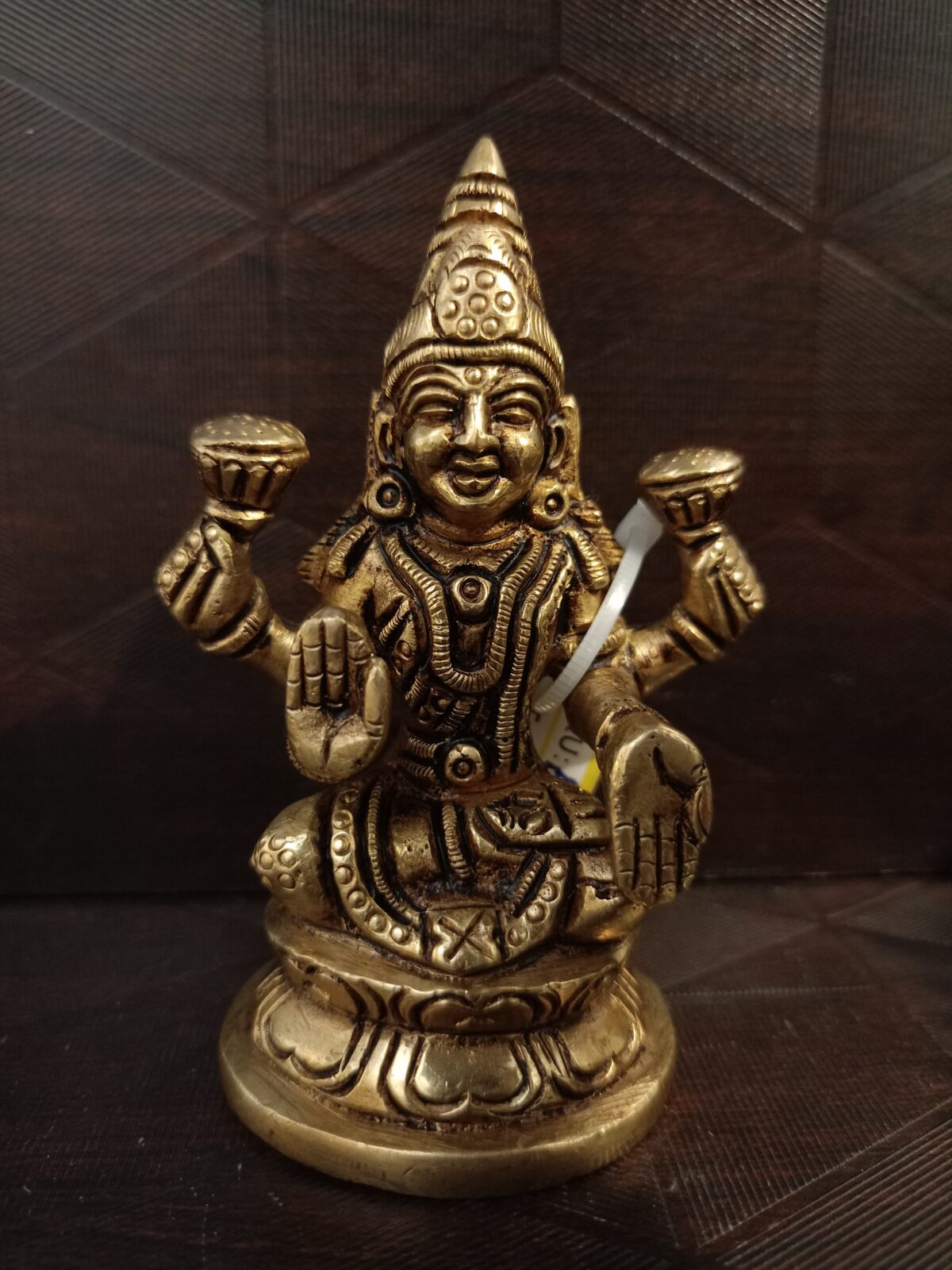 brass lakshmi idol pooja gift vgocart coimbatore india scaled