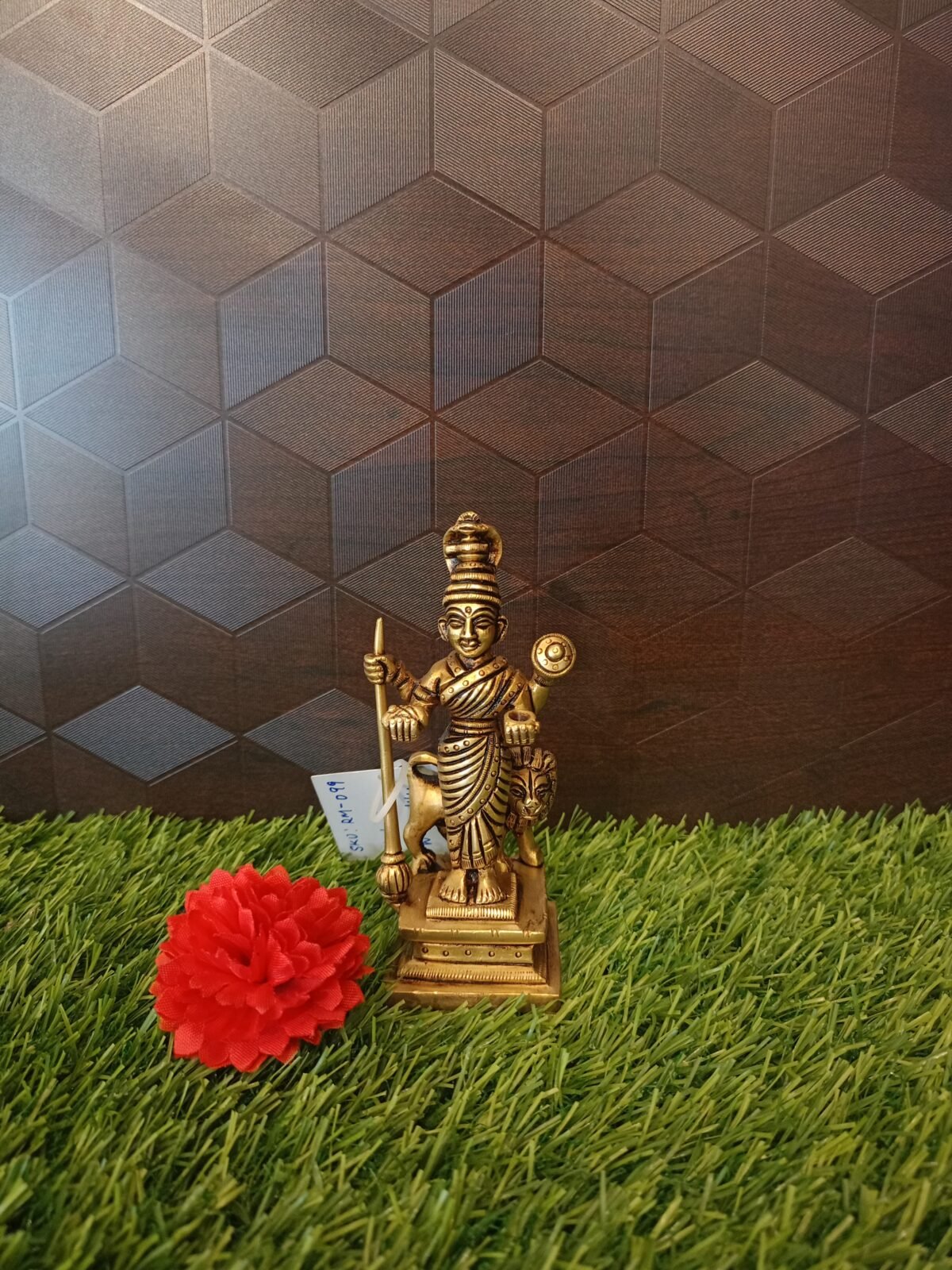 brass lord ambabai murti hindu god statue buy online coimbatore india rm099 scaled