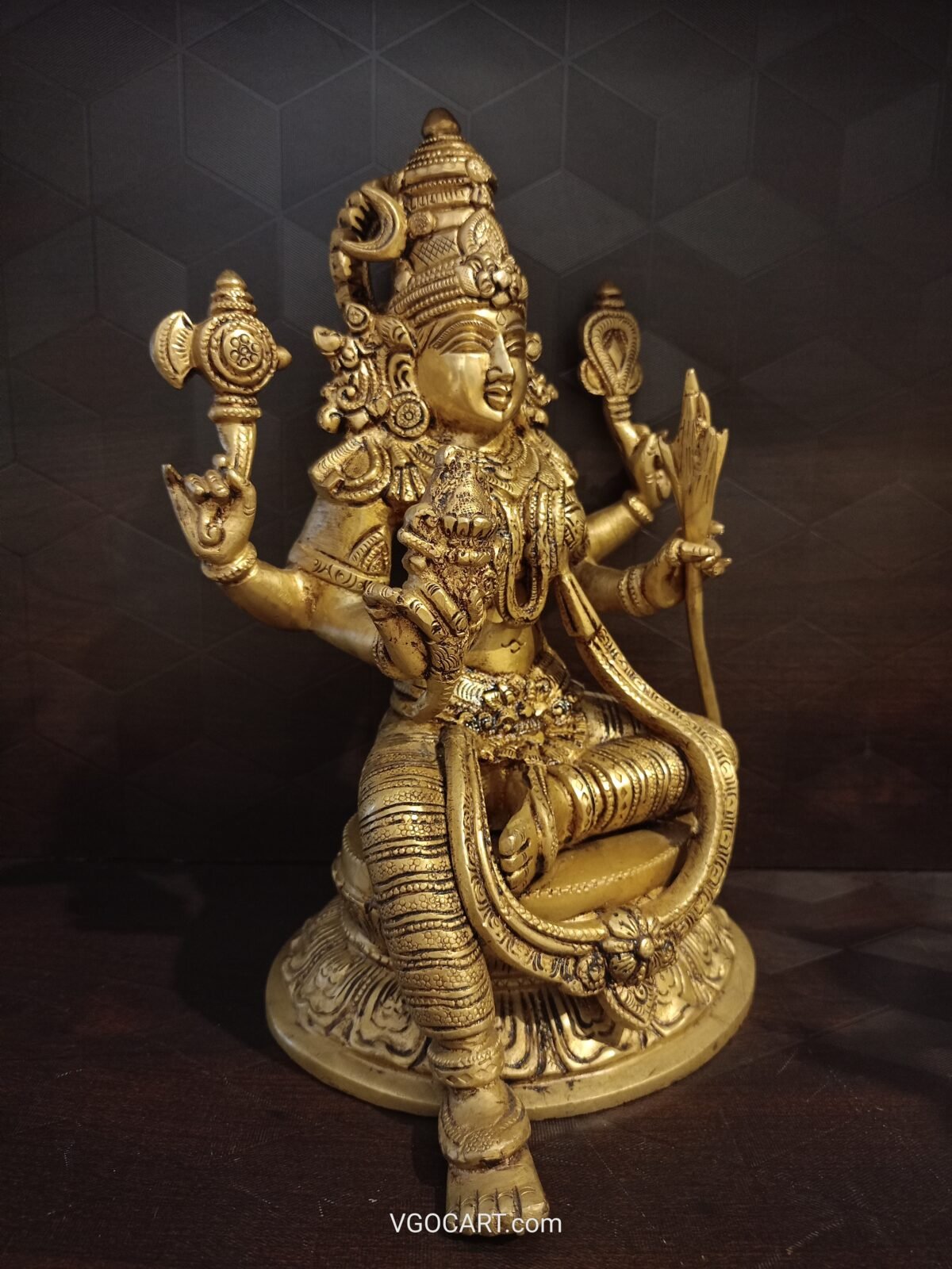 brass raja rajeshwari idol pooja gift vgocart coimbatore india2 scaled