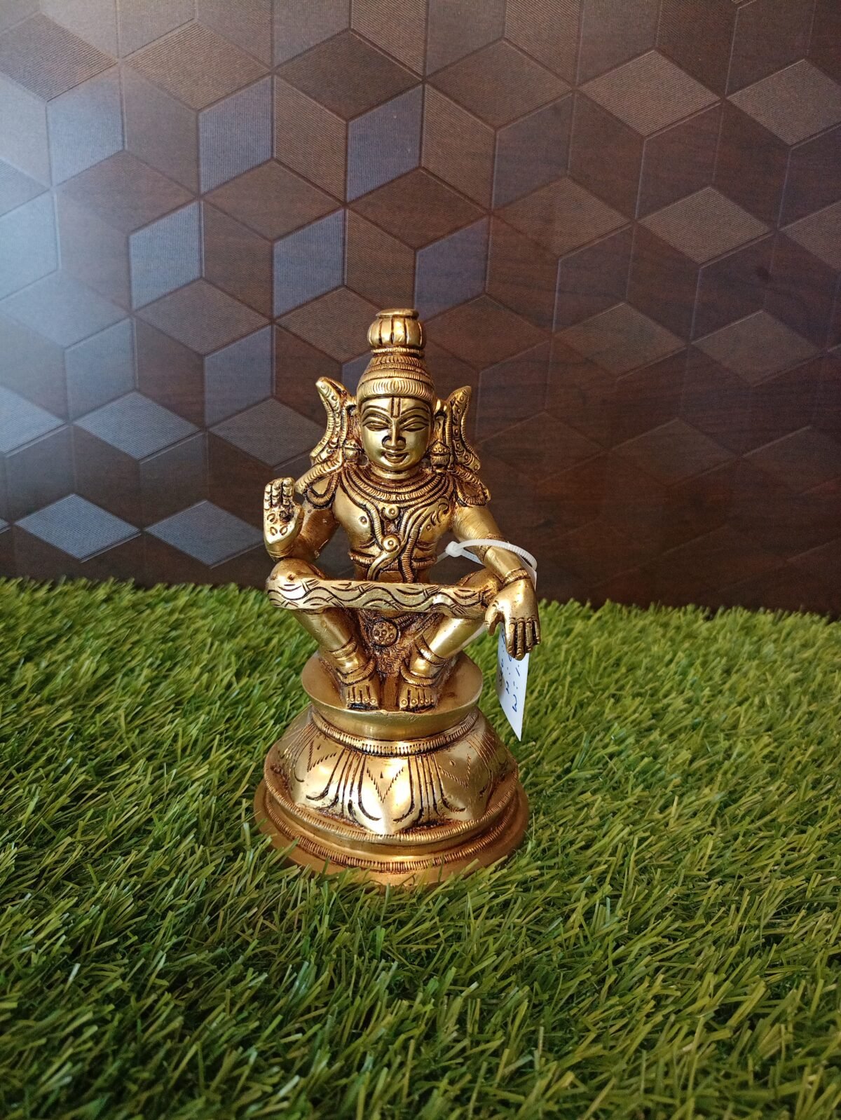brass ayyappan on sitting idol hindu god statue buy online coimbatore india scaled