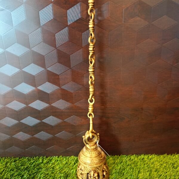 brass bell with lord ganesha design pooja items buy online coimbatore india 2