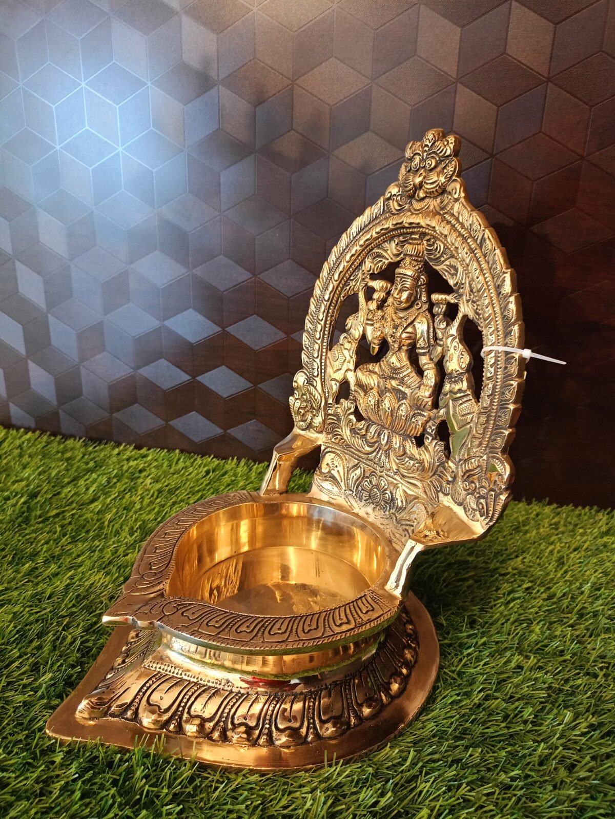 brass gajalakshmi diya pooja items buy online india 3 scaled