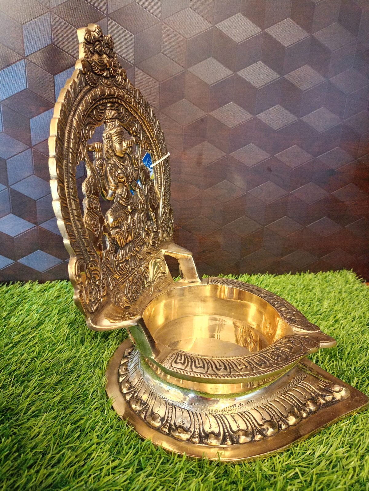 brass gajalakshmi diya pooja items buy online india 4 scaled