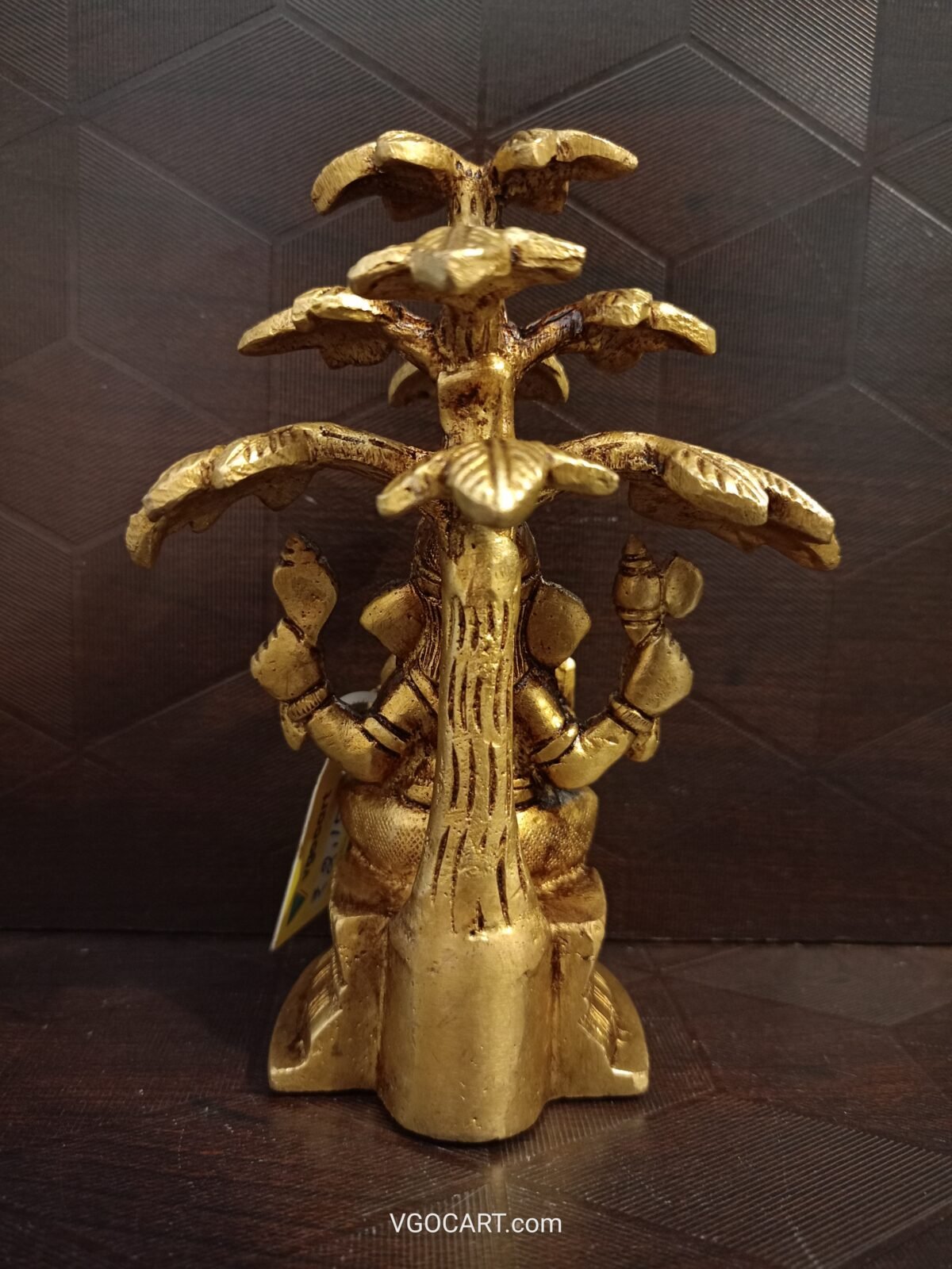 brass ganesha sitting behind the tree online gift coimbatore india 3 scaled