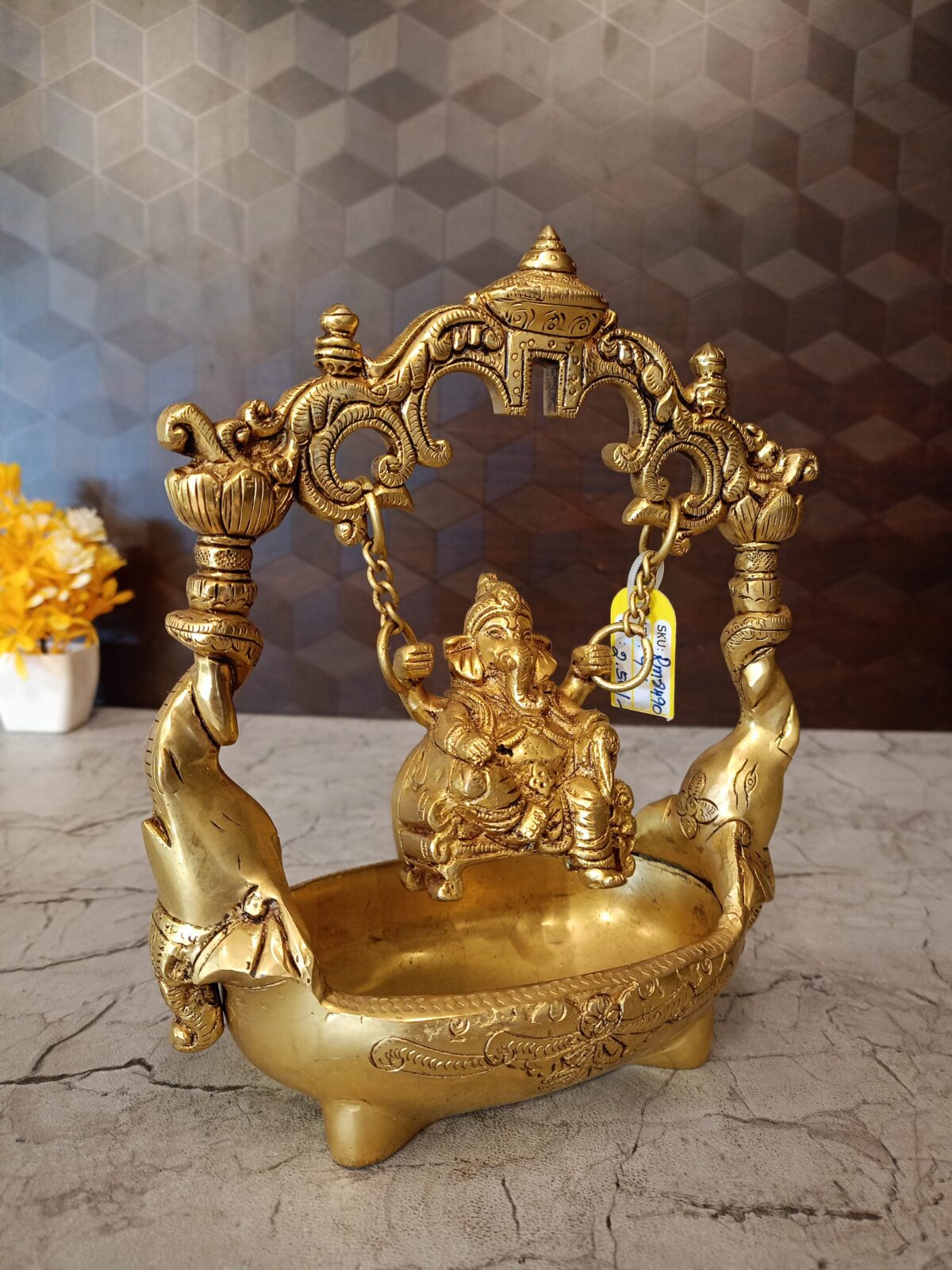 brass ganesha uruli pooja gift vgocart coimbatore india2 scaled