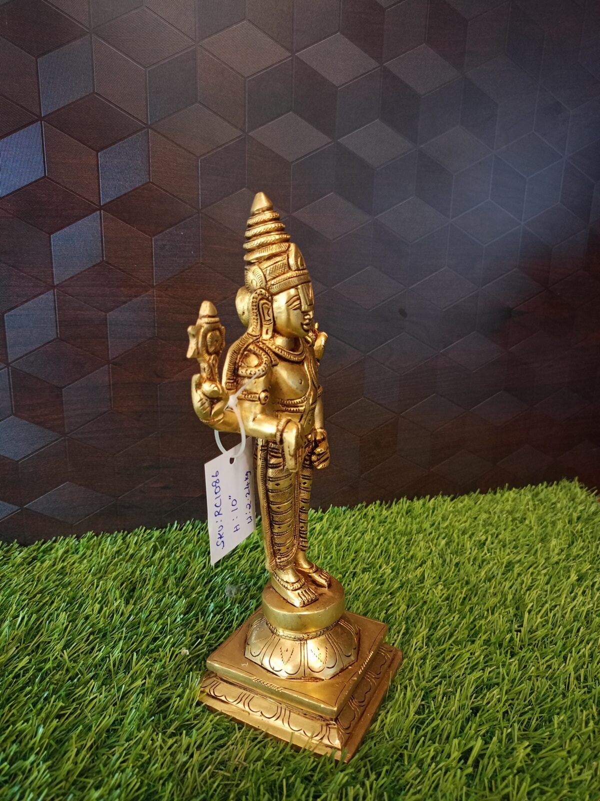 brass perumal idol hindu god statues buy online india 2 scaled