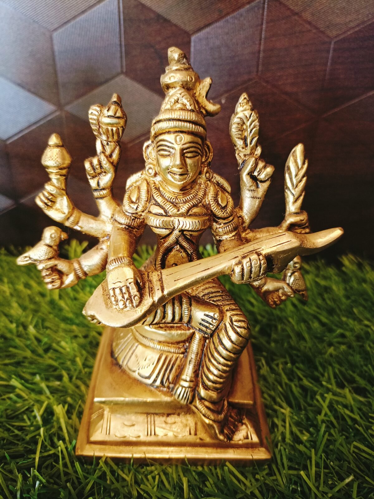 Brass Goddess Rajamatangi