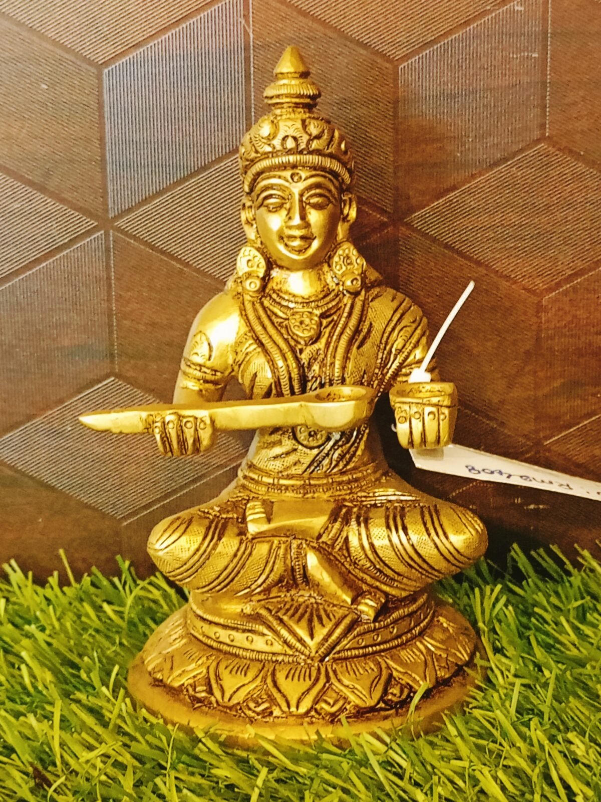 Brass Goddess Annapoorani Devi