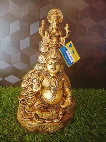 Brass Lakshmi Kuberar Statue